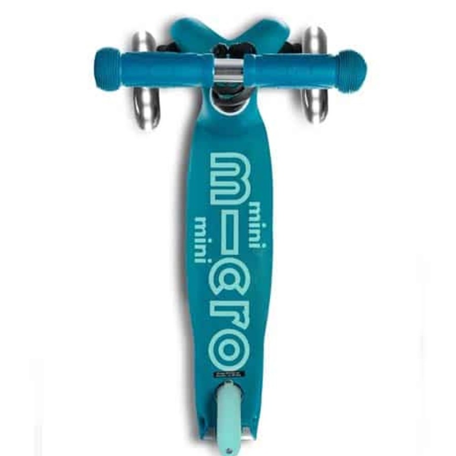 Ride On Toys Micro | Micro Mini Deluxe Led Scooter Aqua - Toy Buzz