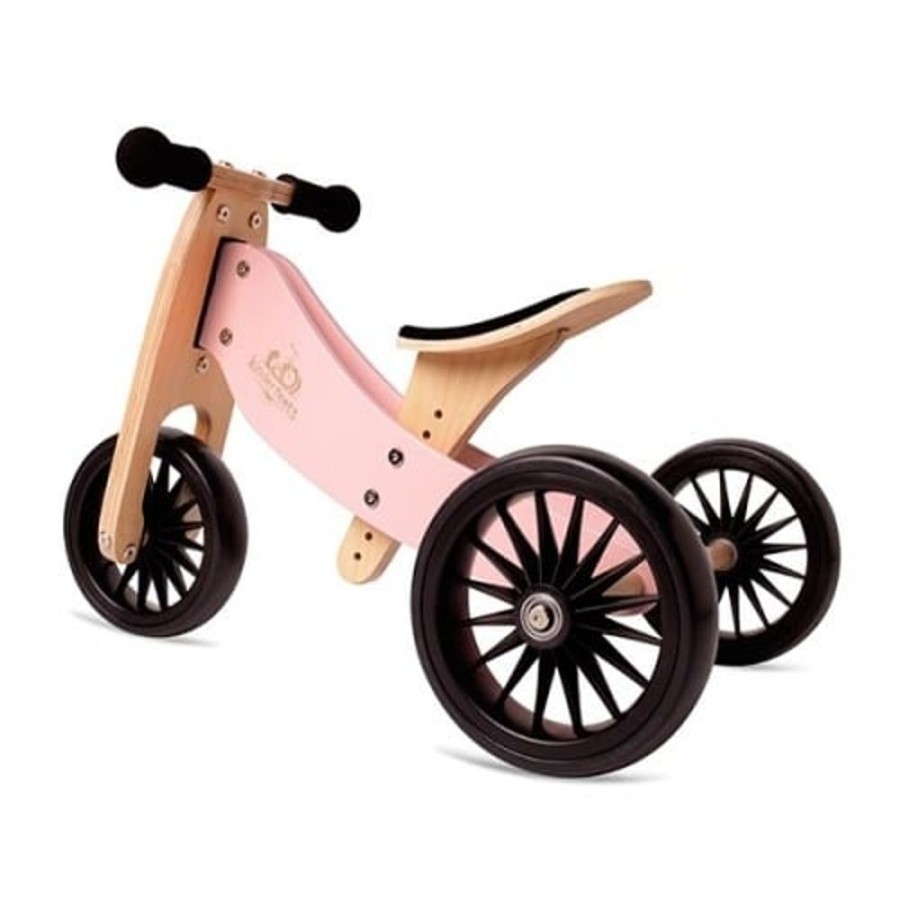 Ride On Toys Kinderfeets | Kinderfeets Tiny Tot Plus Trike 3 Wheels Rose - Toy Buzz