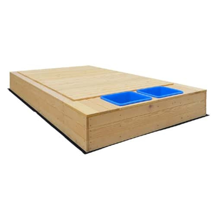 Outdoor Lifespan Kids | Lifespan Kids Mighty Sandpit With Wooden Cover - Toy Buzz