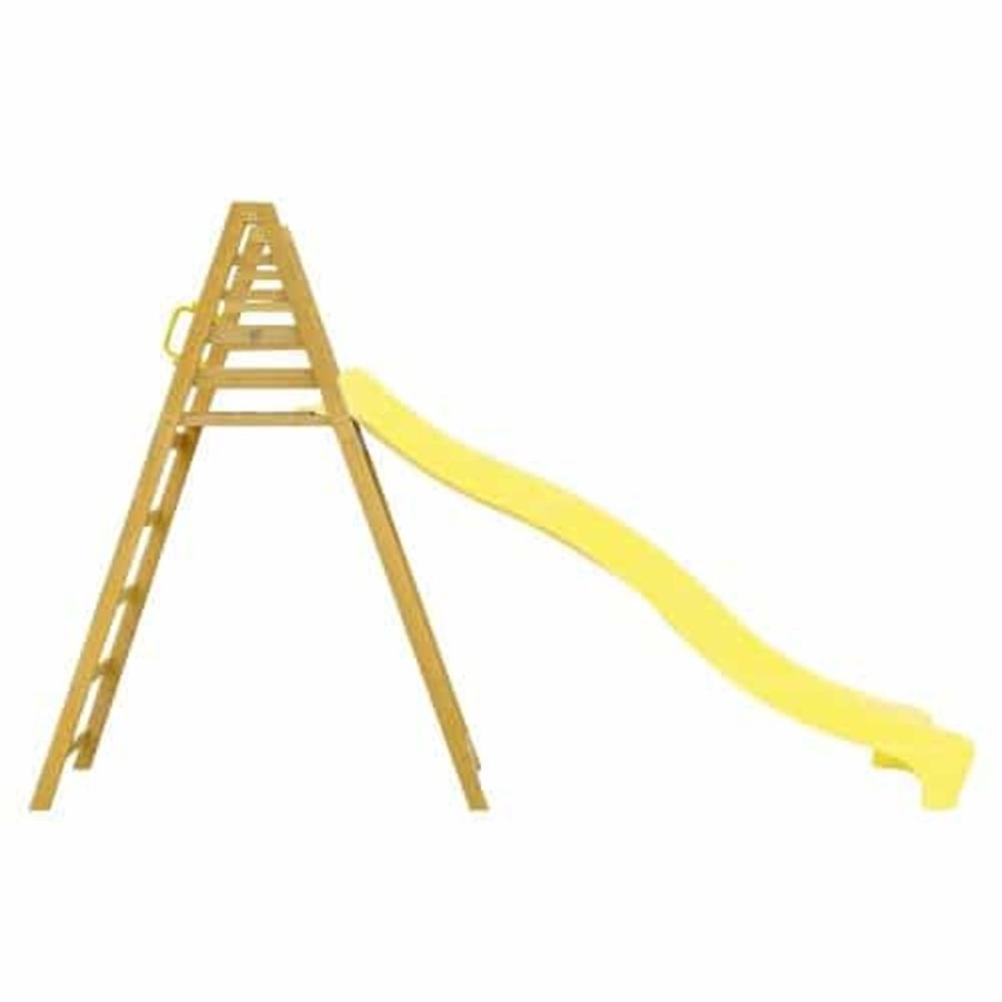 Outdoor Lifespan Kids | Lifespan Kids Jumbo 3M Climb & Slide In Yellow - Toy Buzz