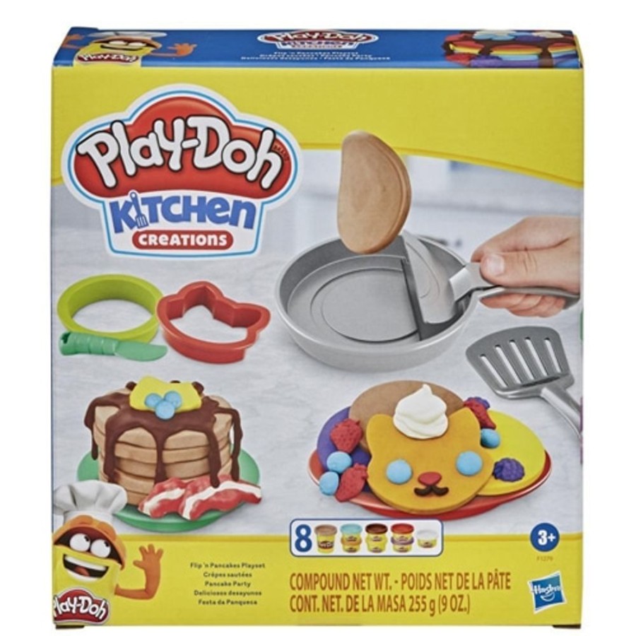 Toys & Games playdoh | Play-Doh Kitchen Creations Flip'N Pancakes Playset - Toy Buzz