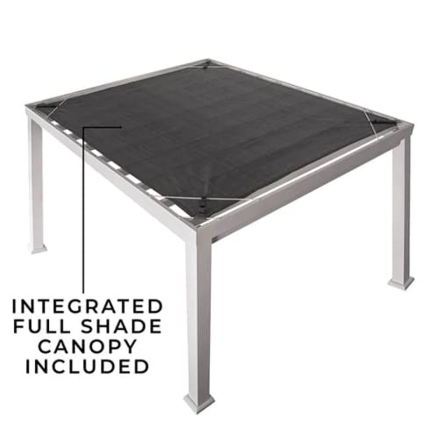 Outdoor Lifespan Kids | Backyard Discovery Windham Steel Pergola 3M X 4.3M X 2.3M - Toy Buzz