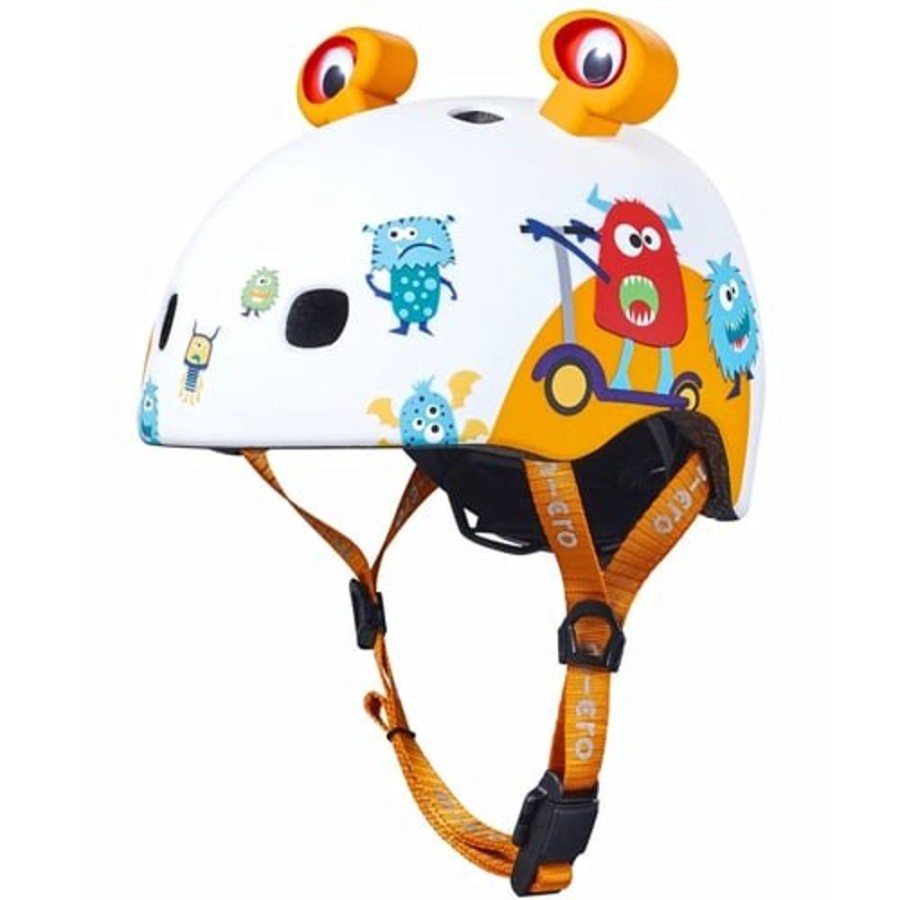 Ride On Toys Micro | Micro Kids 3D Helmet, Monster Medium - Toy Buzz