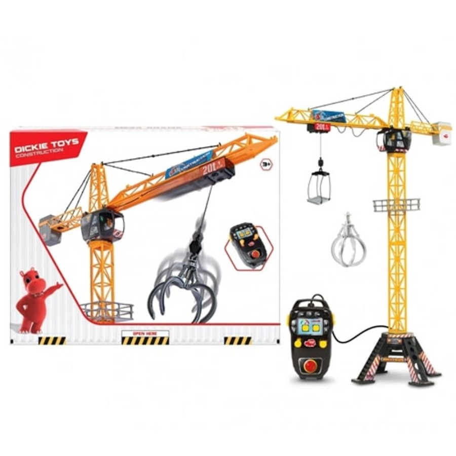 Toys & Games Misc | Dickie Toys Mega Crane 120Cm With Remote - Toy Buzz