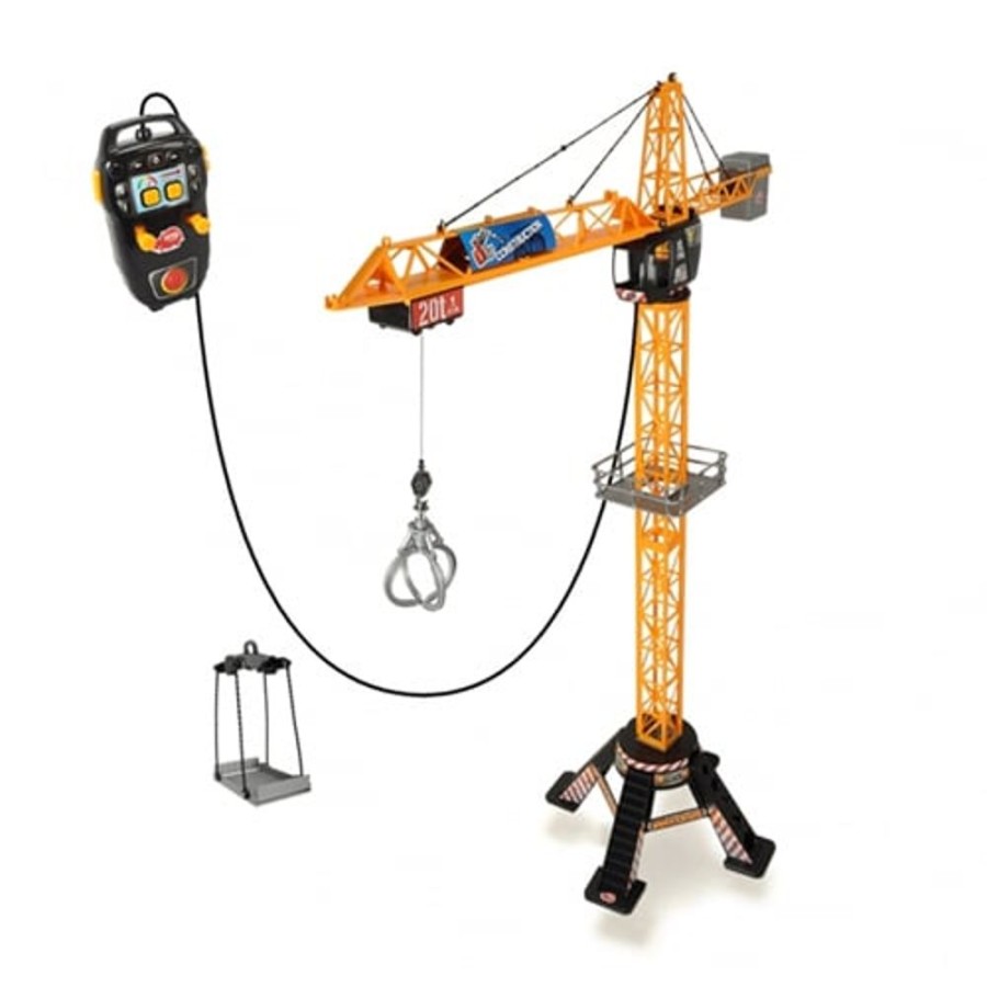 Toys & Games Misc | Dickie Toys Mega Crane 120Cm With Remote - Toy Buzz