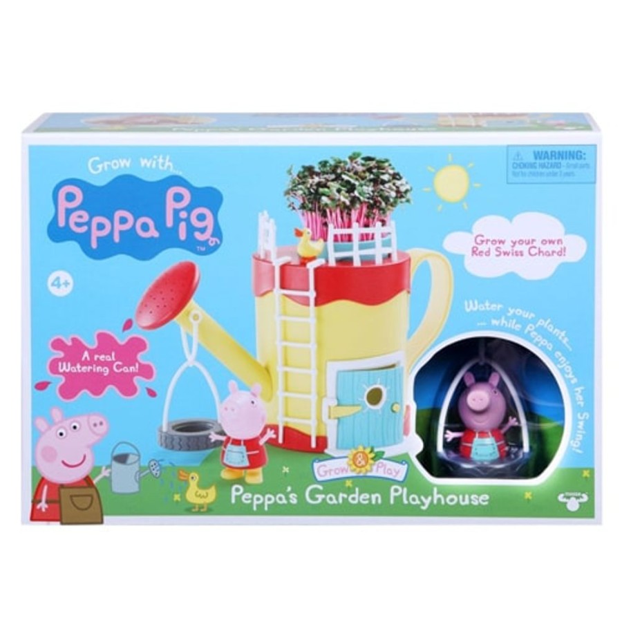 Infant And Baby Peppa Pig | Peppa Pig Grow And Play Peppa'S Garden Playhouse - Toy Buzz