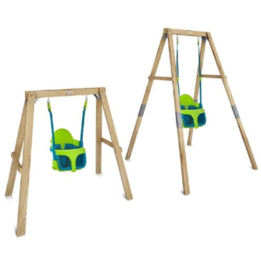 Outdoor Lifespan Kids | Lifespan Kids Bloom Growable Swing Set With Quadpod Baby Swing Seat - Toy Buzz