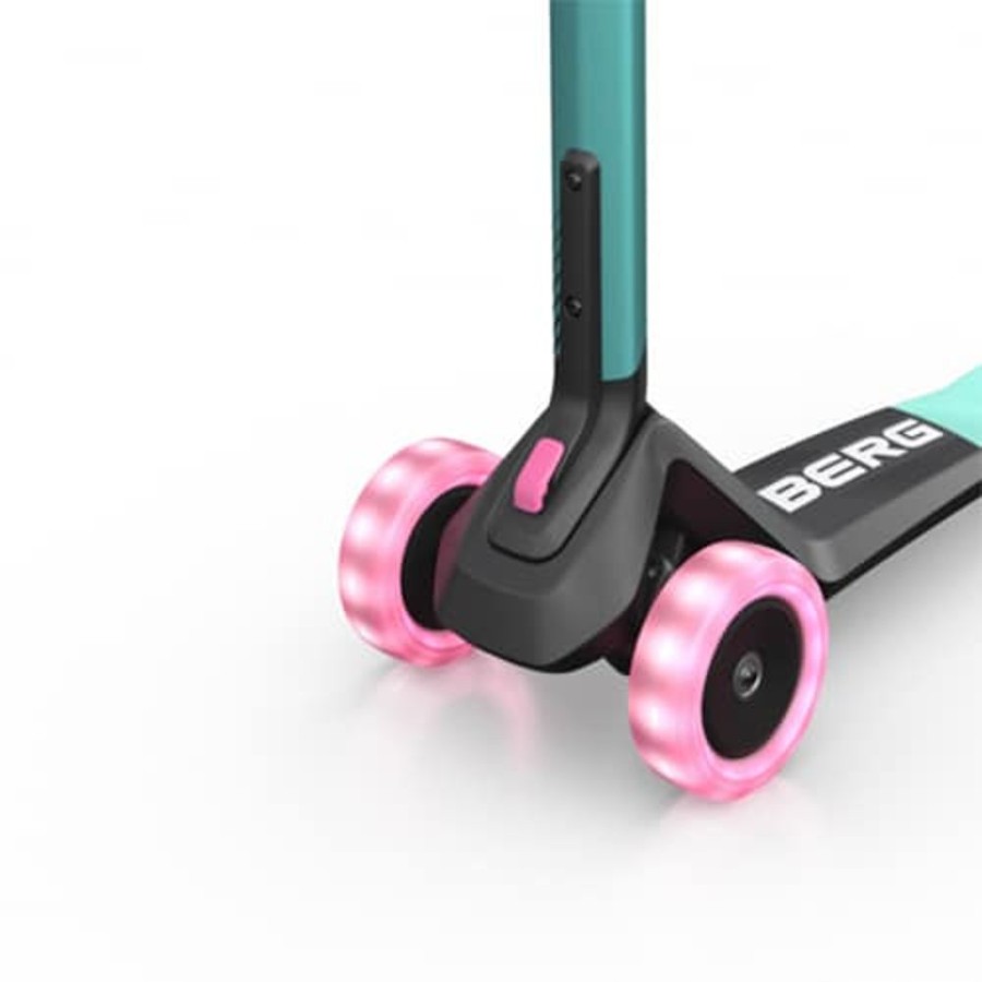 Ride On Toys Berg | Berg Nexo Scooter Mint Led Light Up Wheels - Toy Buzz