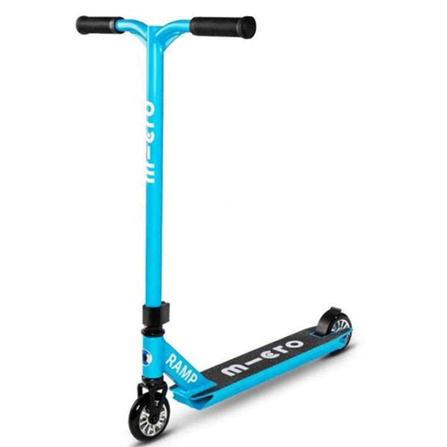 Ride On Toys Micro | Micro Ramp Stunt Scooter Cyan Blue - Toy Buzz