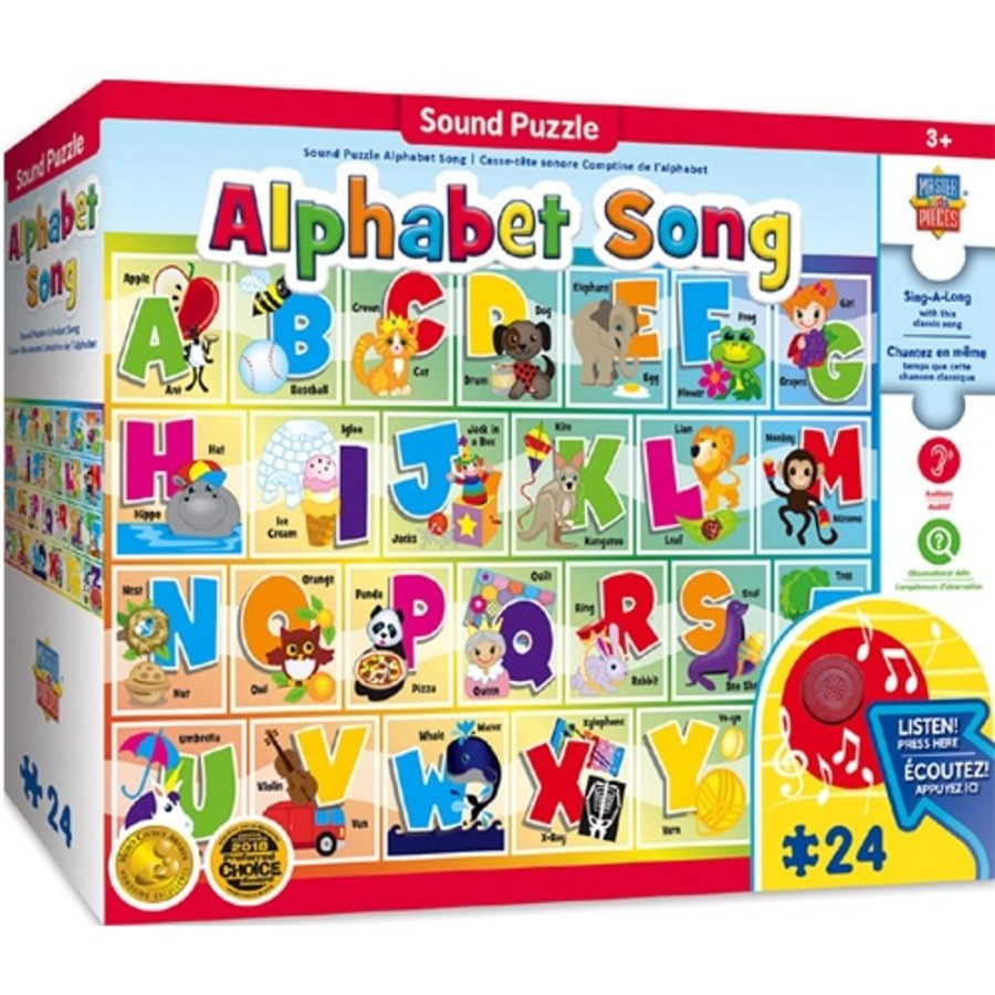 Toys & Games Misc | Masterpieces Puzzle Educational Sing-A-Long Alphabet Puzzle 24 Pieces - Toy Buzz