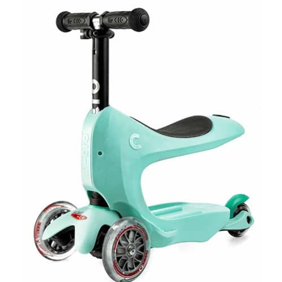 Ride On Toys Micro | Micro Mini2Go Deluxe Plus Scooter Mint - Toy Buzz