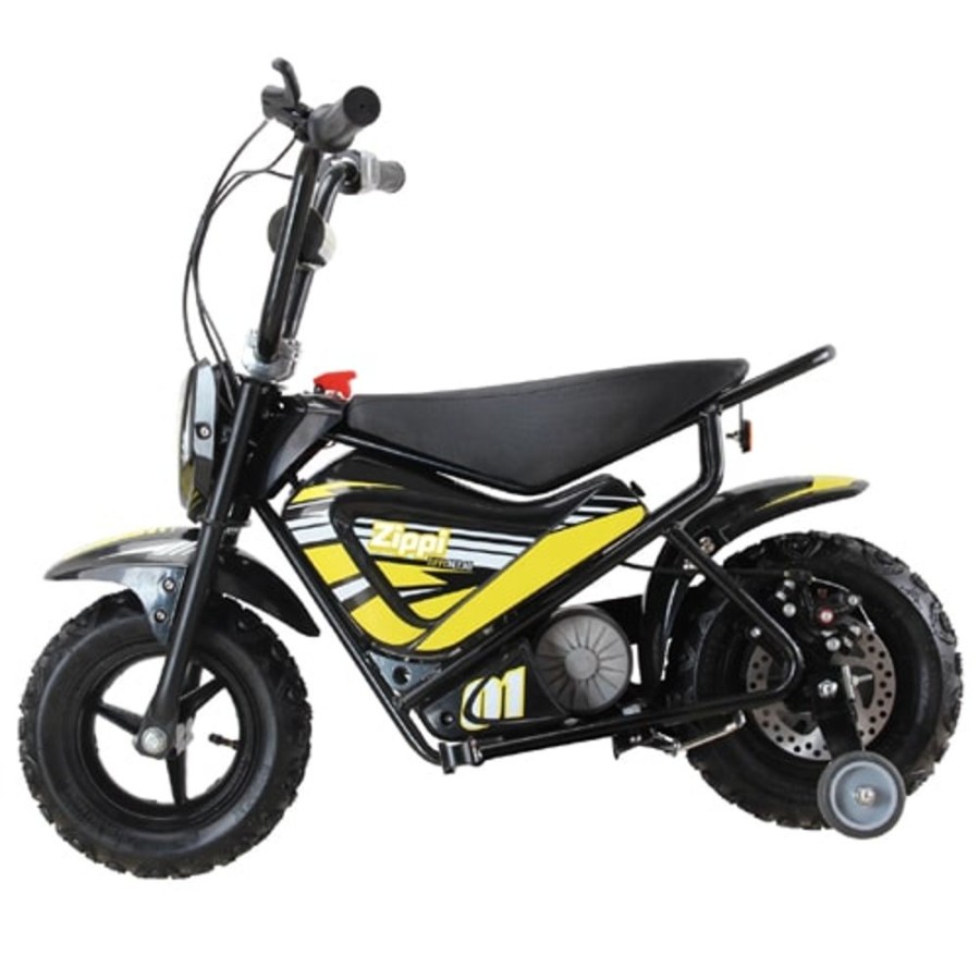 Ride On Toys Misc | Zippi Ride Kids Electric Bike Yellow - Toy Buzz