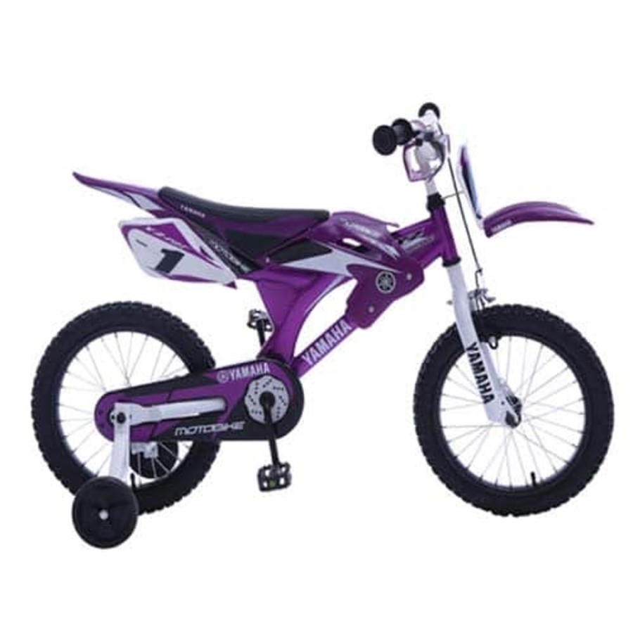 Ride On Toys Yamaha | Yamaha 16 Inch Motobike Child'S Bmx Bike Girls - Toy Buzz