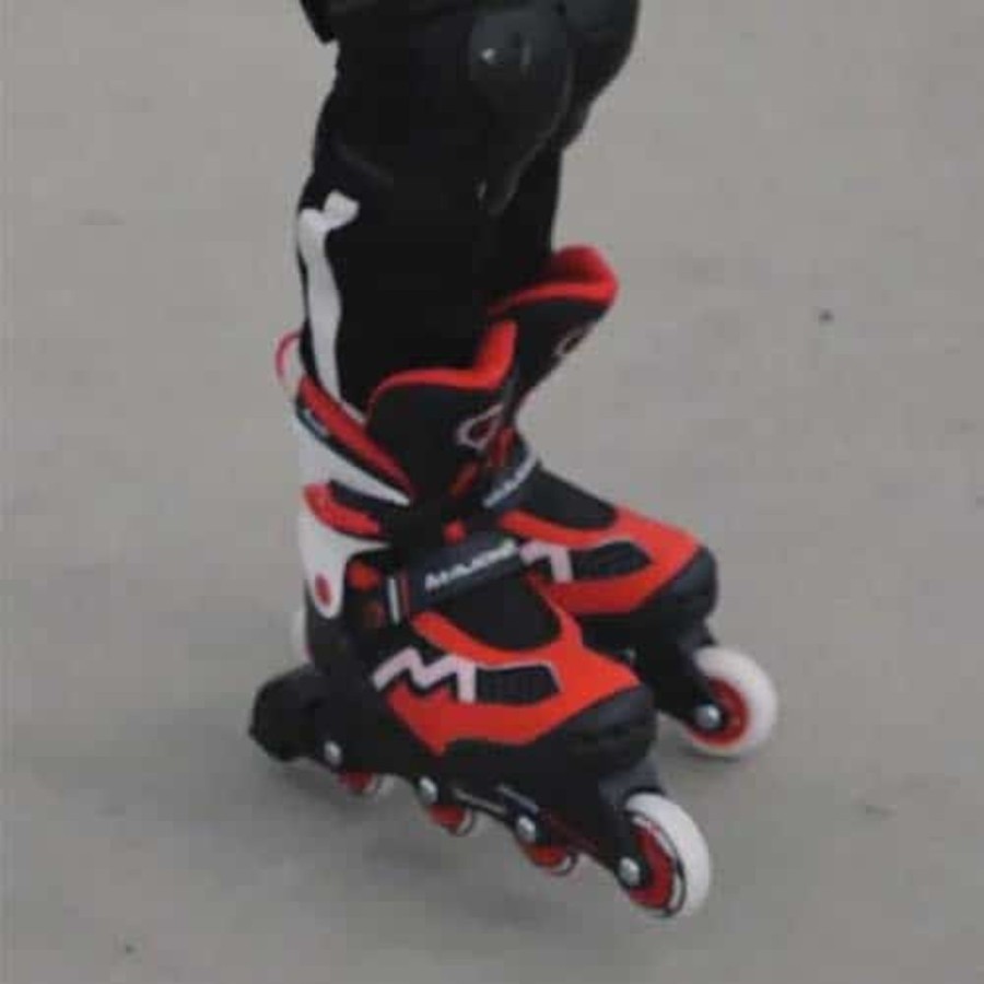 Ride On Toys Micro | Micro Majority Kids Inline Skates Red Eu 31-34 - Toy Buzz