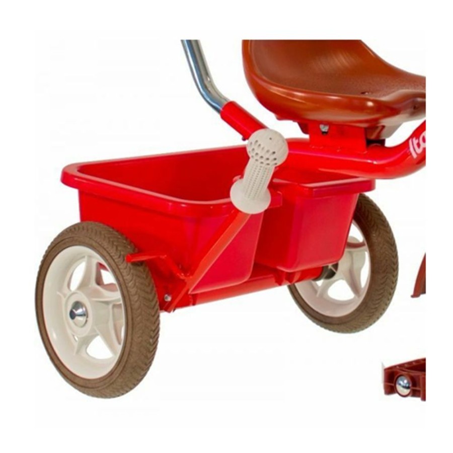 Ride On Toys Italtrike | Italtrike 10 Inch Passenger Tricycle Champion Red - Toy Buzz