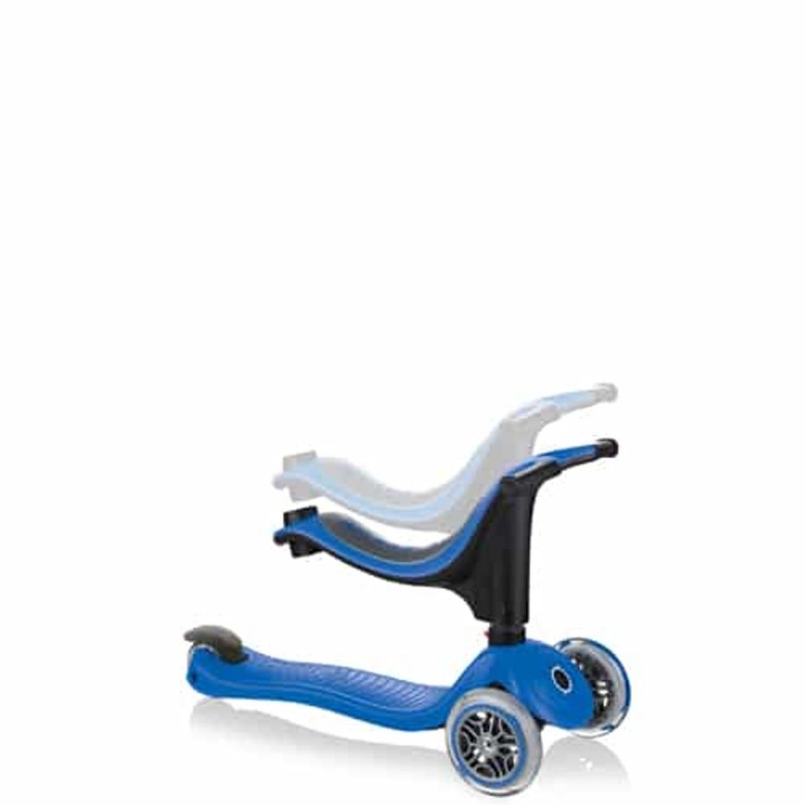 Ride On Toys Globber | Globber Go Up Sporty Scooter Navy Blue - Toy Buzz