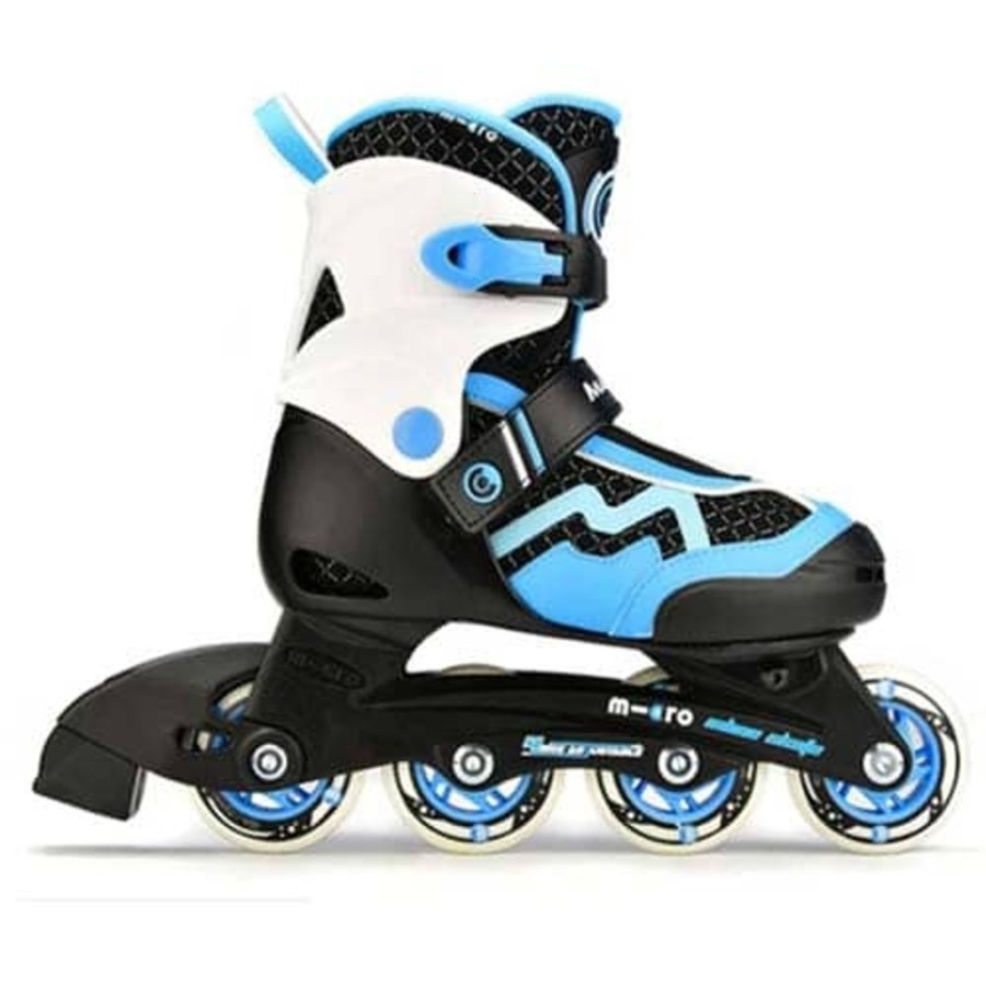 Ride On Toys Micro | Micro Majority Kids Inline Skates Blue Eu 27-30 - Toy Buzz