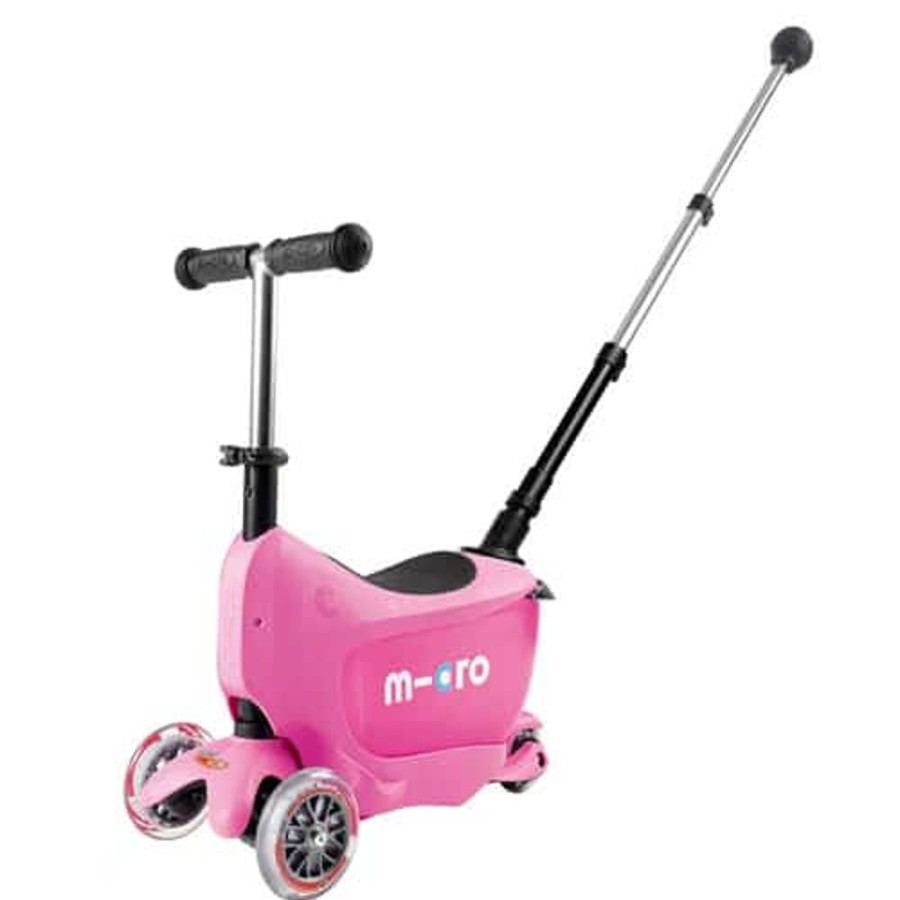 Ride On Toys Micro | Micro Mini2Go Deluxe Plus Scooter Pink - Toy Buzz