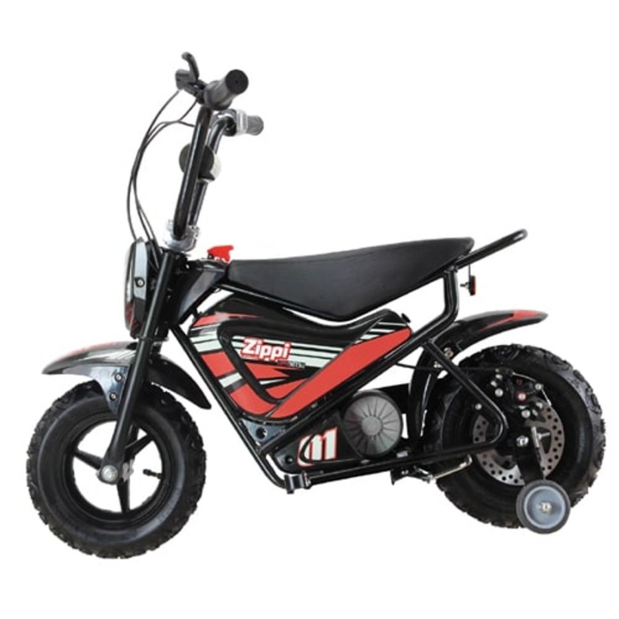 Ride On Toys Misc | Zippi Ride Kids Electric Bike Red - Toy Buzz