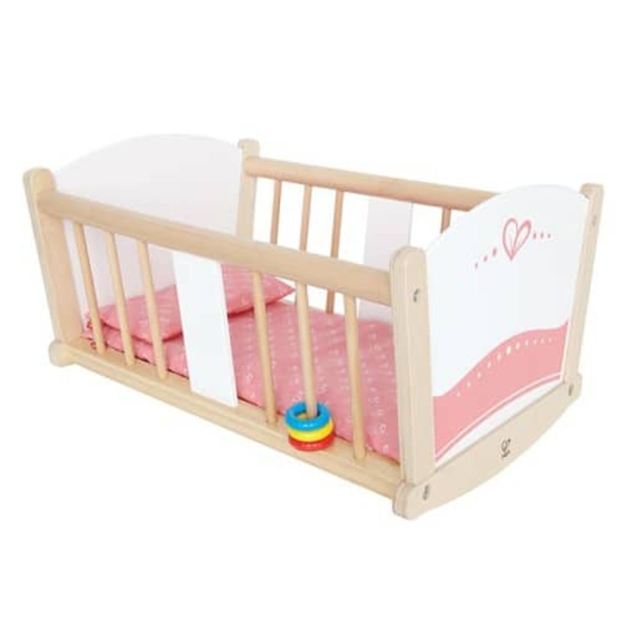 Educational & Science Hape | Hape Rock-A-Bye Baby Cradle - Toy Buzz