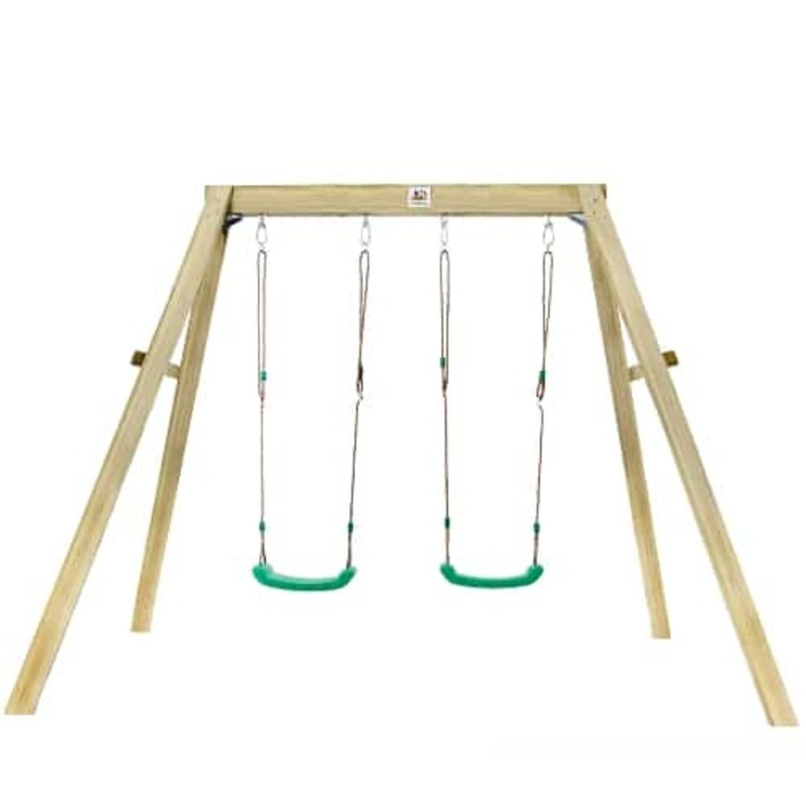 Outdoor Lifespan Kids | Lifespan Kids Holt 2 Station Timber Swing Set - Toy Buzz