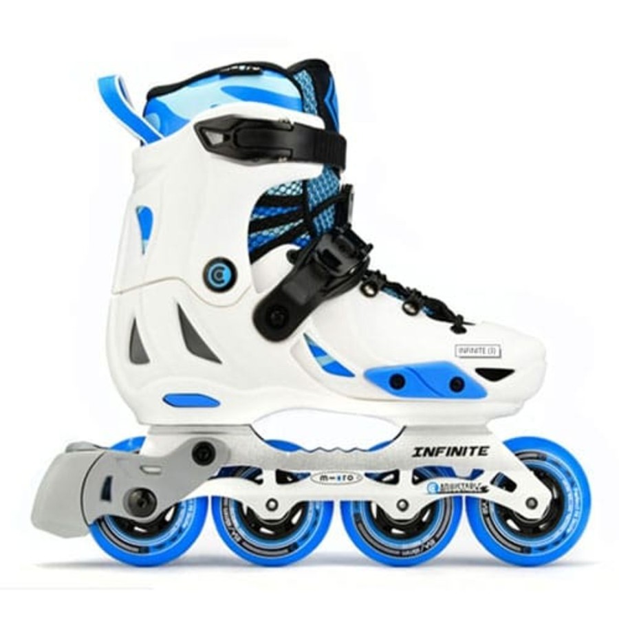 Ride On Toys Micro | Micro Infinite Skates White Size 33-36 - Toy Buzz