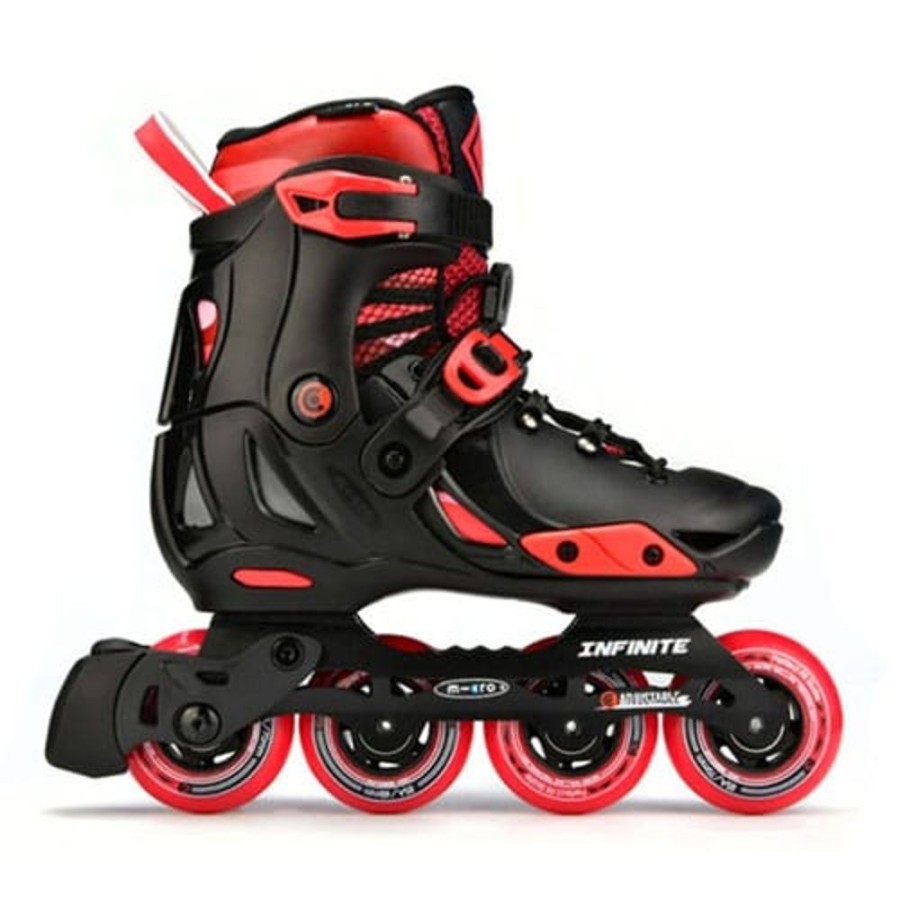 Ride On Toys Micro | Micro Infinite Skates Black Size 37-40 - Toy Buzz