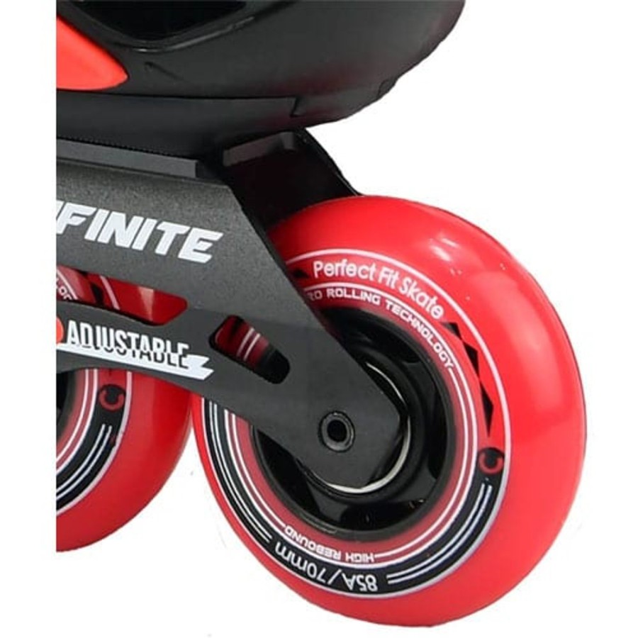 Ride On Toys Micro | Micro Infinite Skates Black Size 37-40 - Toy Buzz