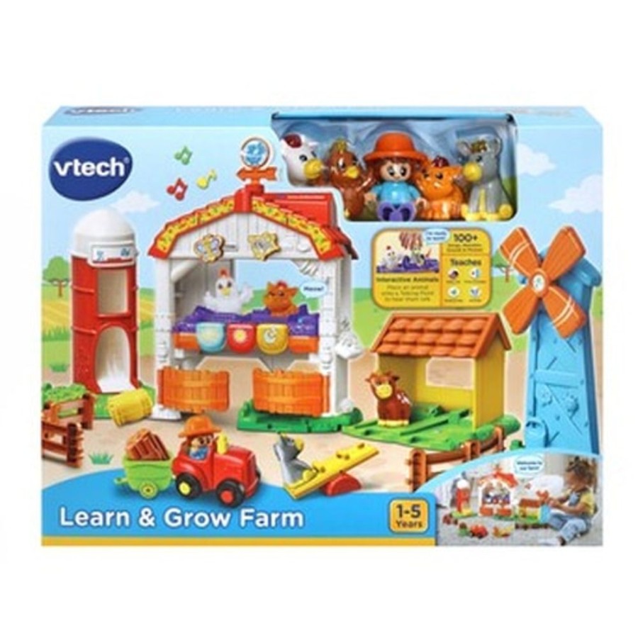 Toys & Games Vtech | Vtech Learn N Grow Farm - Toy Buzz