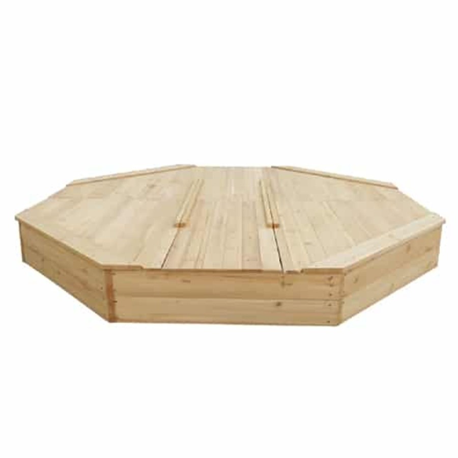 Outdoor Lifespan Kids | Lifespan Kids Large Sandpit With Wooden Cover - Toy Buzz