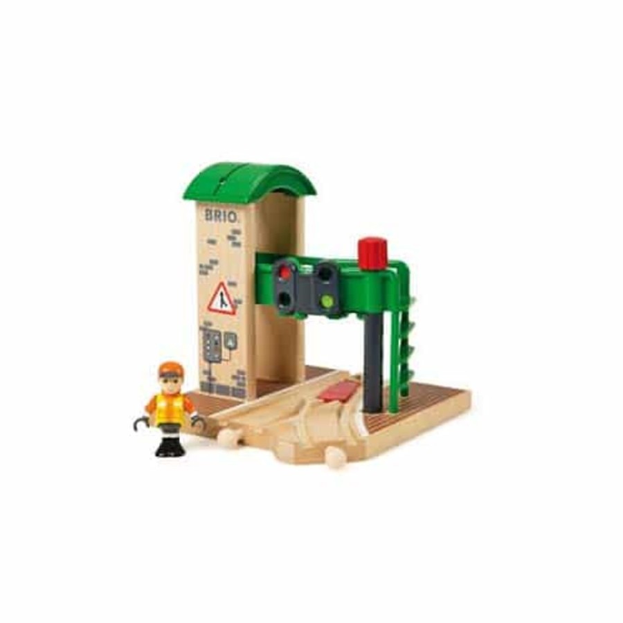 Toys & Games Brio | Brio Signal Station 2 Pieces - Toy Buzz