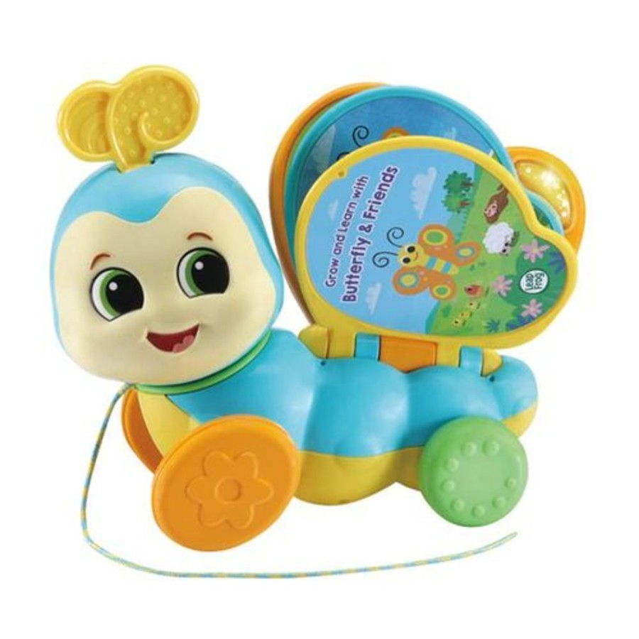 Infant And Baby leapfrog | Leapfrog Pull Along Butterfly Book - Toy Buzz