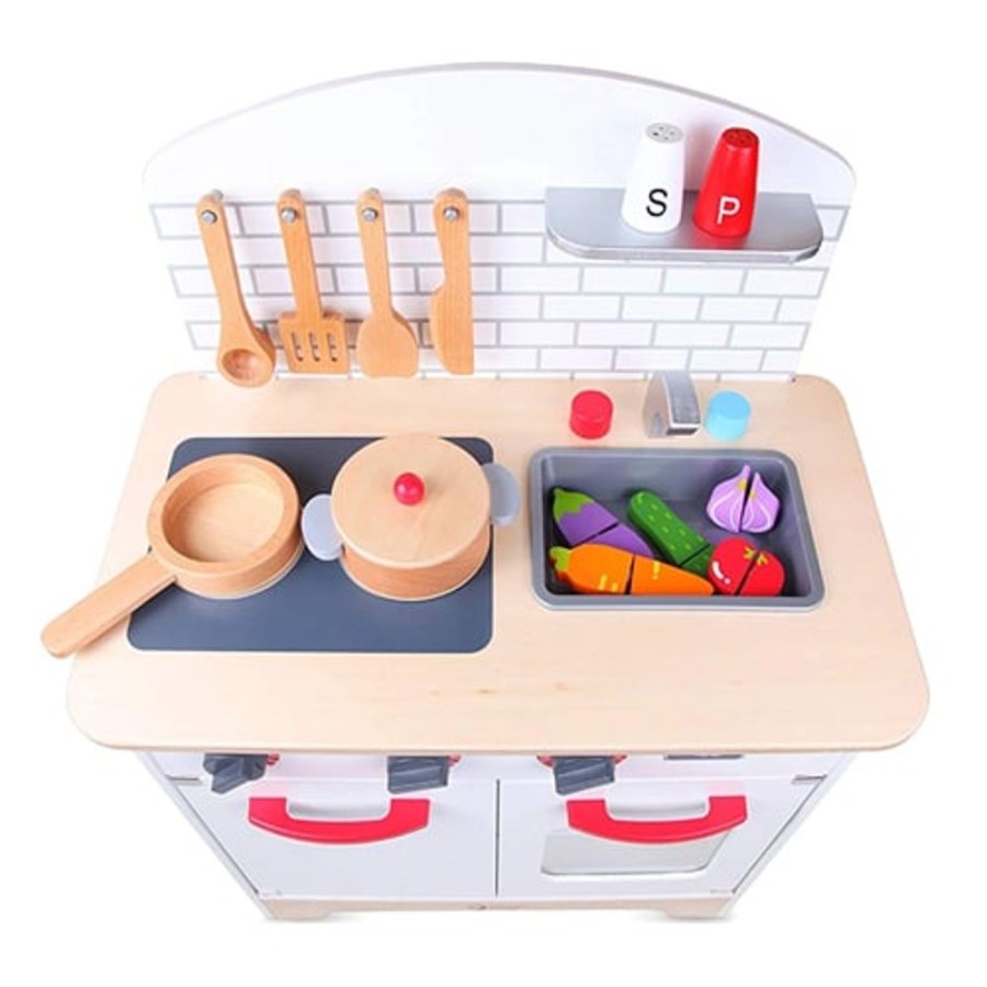 Toys & Games Lifespan Kids | Lifespan Kids Chef'S Kitchen Set By Classic World - Toy Buzz