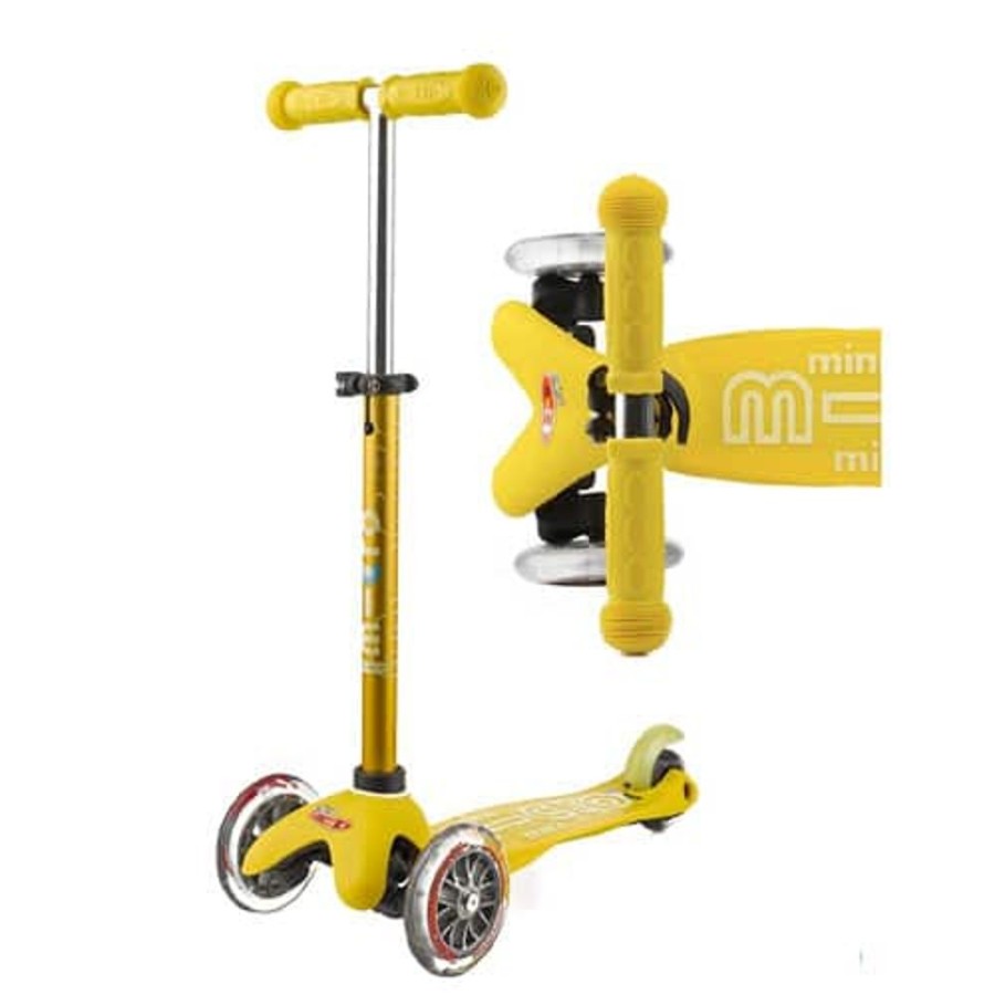 Ride On Toys Micro | Micro Mini Deluxe Scooter Yellow - Toy Buzz