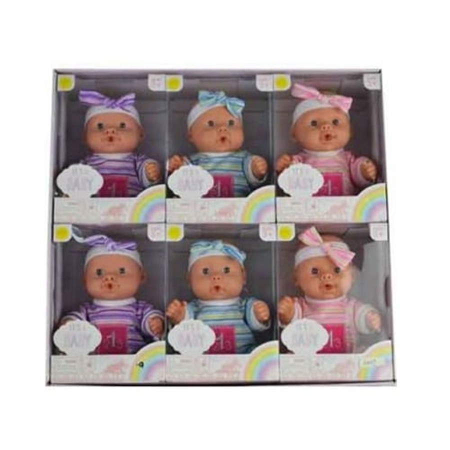 Infant And Baby Misc | Its A Baby 10 Doll Assorted In Display - Toy Buzz