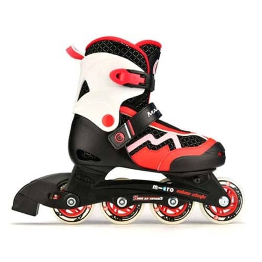 Ride On Toys Micro | Micro Majority Kids Inline Skates Red Eu 27-30 - Toy Buzz