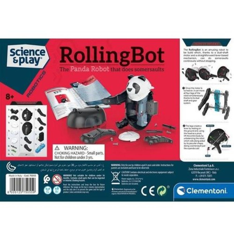 Electronic Toys Clementoni | Clementoni Rolling Bot - Toy Buzz