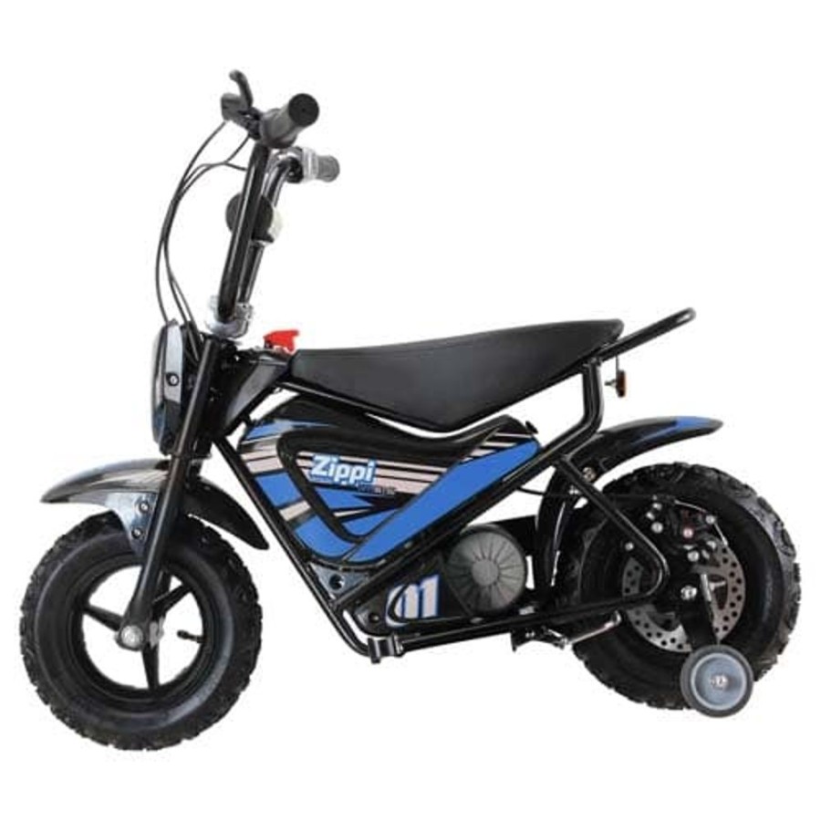 Ride On Toys Misc | Zippi Electric Ride Kids Ebike Blue - Toy Buzz