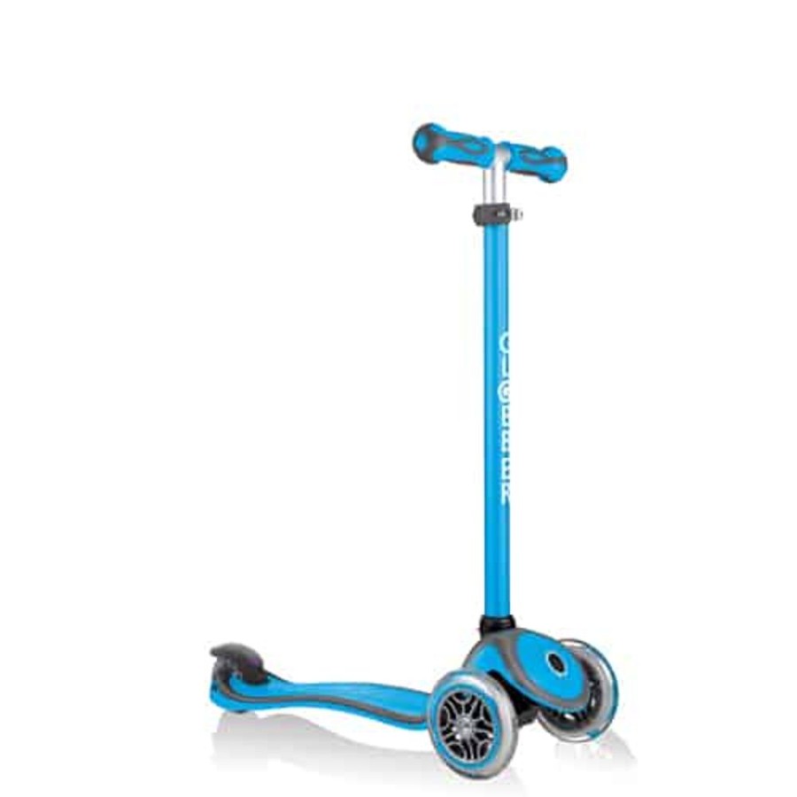 Ride On Toys Globber | Globber Go Up Comfort 5 In 1 Kids Scooter Sky Blue - Toy Buzz