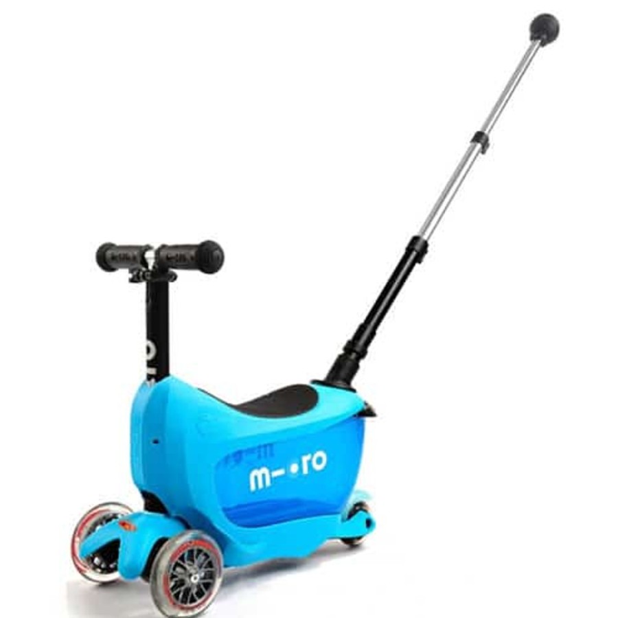 Ride On Toys Micro | Micro Mini2Go Deluxe Plus Scooter Blue - Toy Buzz