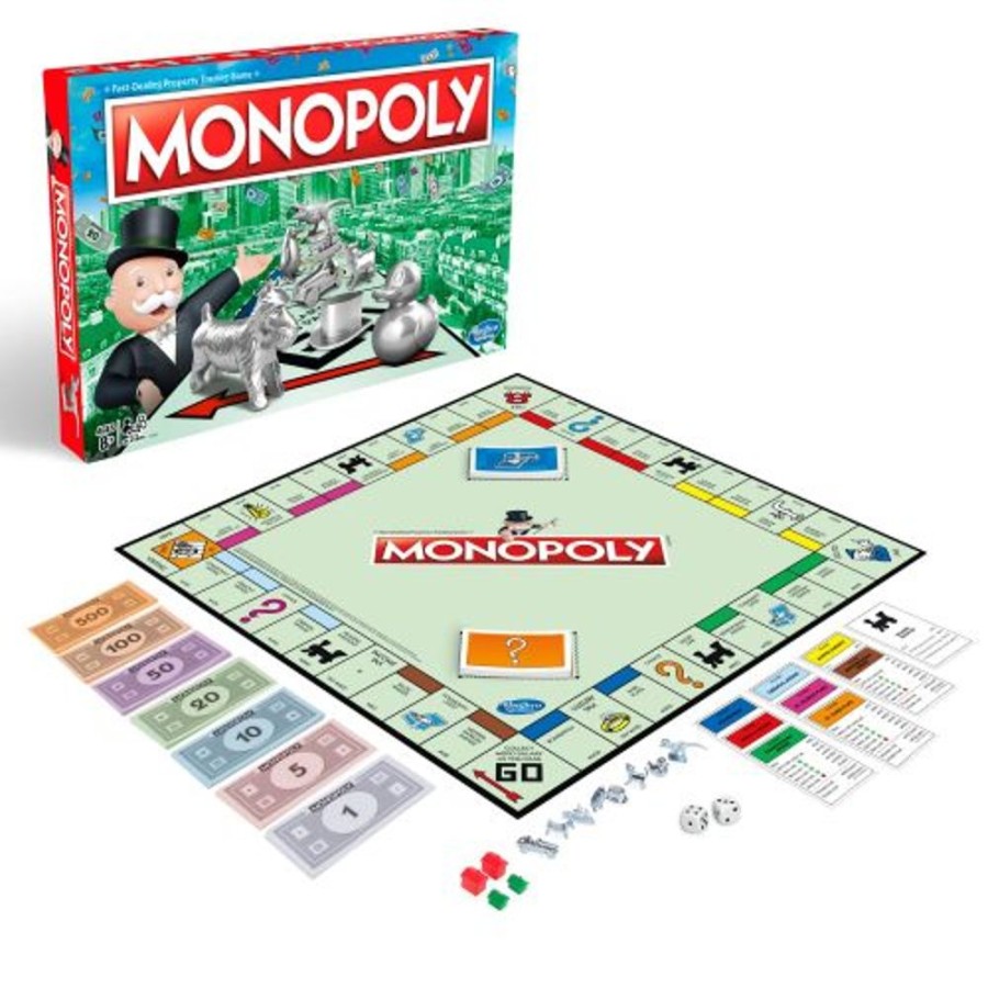 Toys & Games Hasbro Gaming | Monopoly Classic Board Game - Toy Buzz