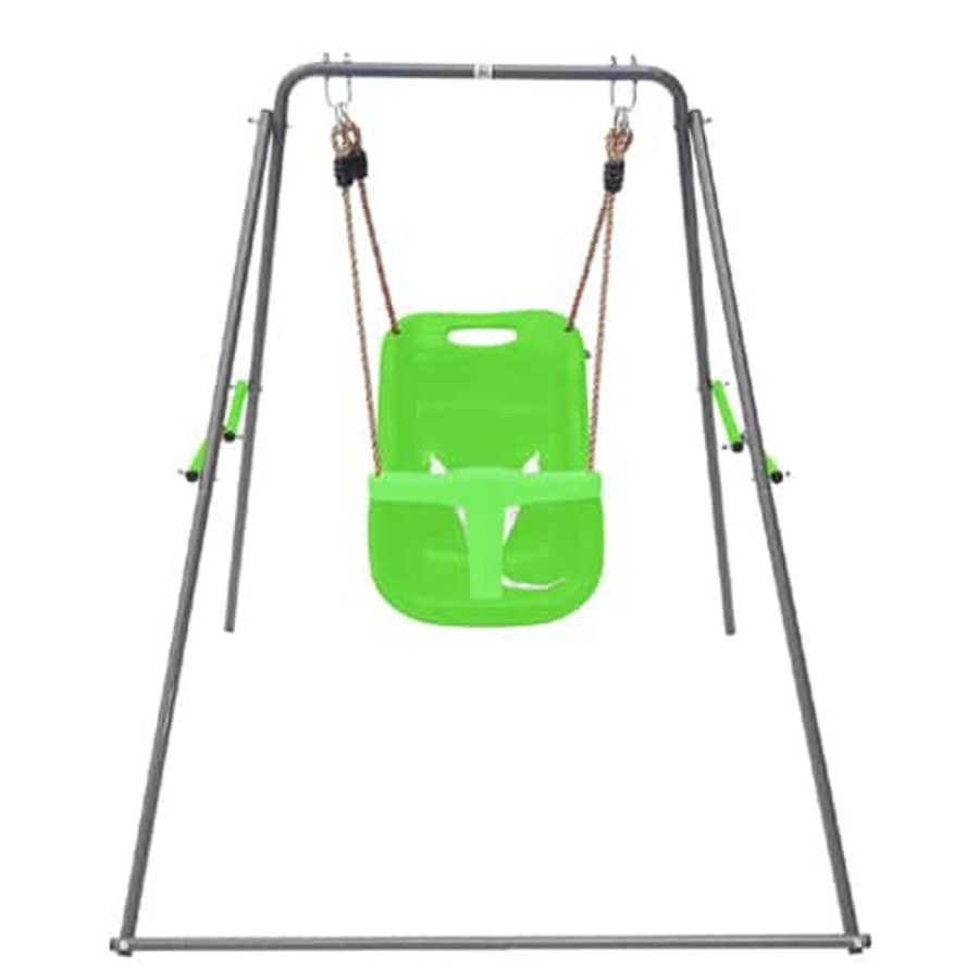 Outdoor Lifespan Kids | Lifespan Kids Bobcat Foldable Baby Metal Swing Set - Toy Buzz