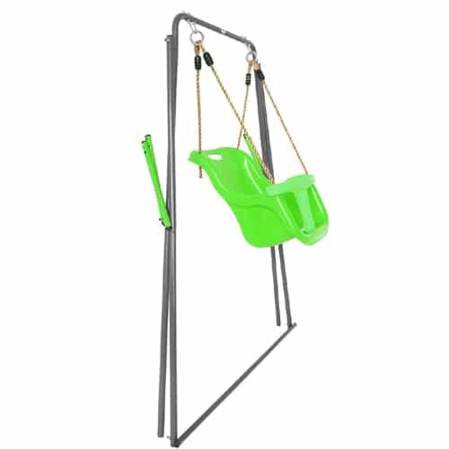 Outdoor Lifespan Kids | Lifespan Kids Bobcat Foldable Baby Metal Swing Set - Toy Buzz