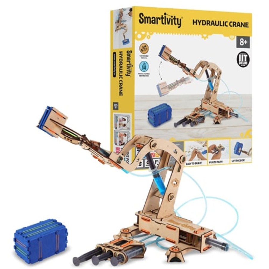 Toys & Games Misc | Smartivity Hydraulic Crane Stem Learning Educational Toy - Toy Buzz