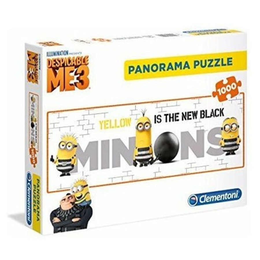 Toys & Games Misc | Clementoni Puzzle Minions Panorama Puzzle 1000 Pieces - Toy Buzz