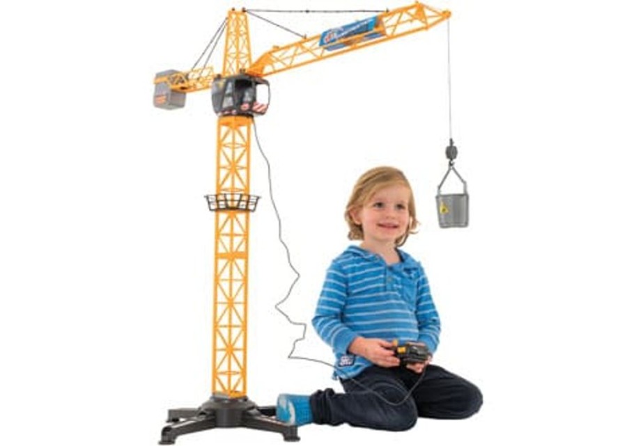 Toys & Games Misc | Dickie Toys 100Cm Giant Crane With Cable Remote Control - Toy Buzz