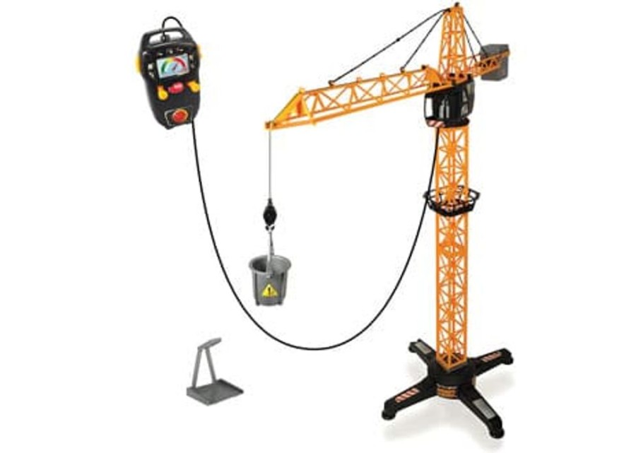 Toys & Games Misc | Dickie Toys 100Cm Giant Crane With Cable Remote Control - Toy Buzz