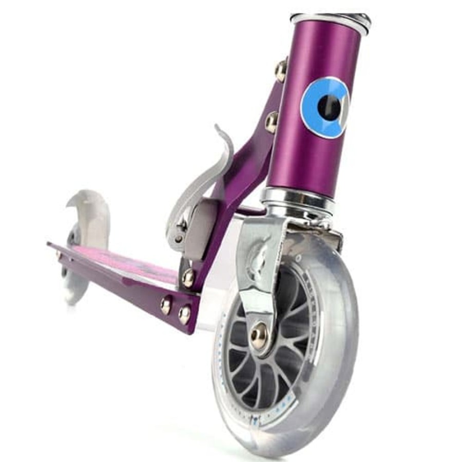 Ride On Toys Micro | Micro Sprite Special Edition Scooter Purple Stripe - Toy Buzz