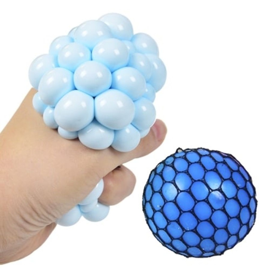 Infant And Baby Misc | Squish 2 Tone Colour Change Mesh Ball Assorted - Toy Buzz