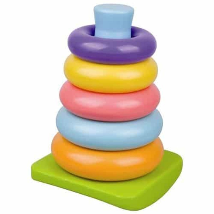 Infant And Baby Misc | Stacking Toy Rings 5 Pcs - Toy Buzz